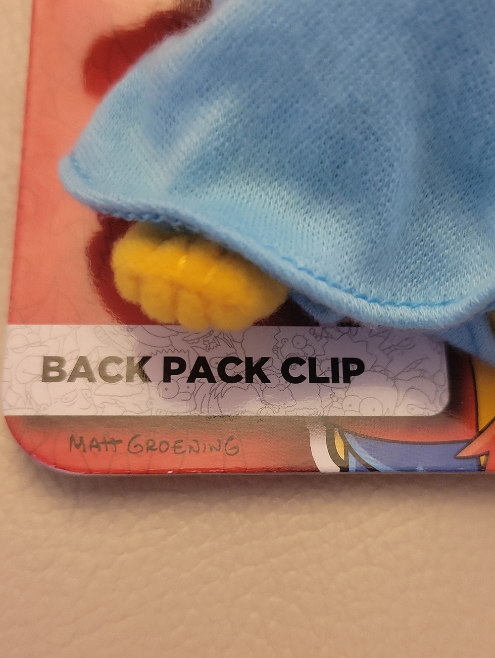 Maggie SIMPSON Plush BackPack Or Key Clip - Picture 3 of 4